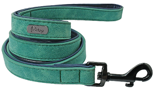 Guinzaglio di Lusso in Velluto per Cani Guinzaglio di lusso in velluto verde, 120 cm, facile da impugnare, con gancio nero resistente, per passeggiate comode.