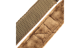 Pettorina per Cani Riflettente e Imbottita Anti-tiro Imbracatura per cane riflettente marrone con imbottitura morbida e design no-pull, visibilità migliorata, vestibilità comoda.