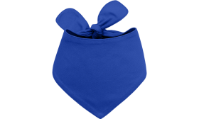 Bandana in Cotone per Cani Bandana per cane in cotone blu con nodo, facile da lavare, adatta per cani e gatti, leggera per il comfort dell'animale.