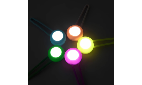 Targhetta LED Staccabile per Cani con Luce Luminosa sul Collare Targhetta LED Staccabile per Cani con Luce Luminosa sul Collare