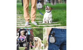 Paletta Portatile per Escrementi di Cane Facile da Pulire con Sistema a Clip - Include sacchetti ecologici