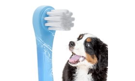 Spazzolino Dentale delicato per cani e gatti con setole morbide in nylon Spazzolino Dentale delicato per cani e gatti con setole morbide in nylon