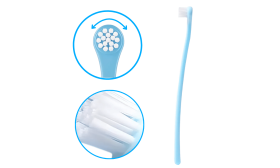 Spazzolino Dentale delicato per cani e gatti con setole morbide in nylon Spazzolino Dentale delicato per cani e gatti con setole morbide in nylon