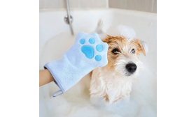 Guanto in Microfibra Asciugamano per Cani e Gatti – Morbido Guanto Asciugante in Coral Fleece Guanto in Microfibra Asciugamano per Cani e Gatti – Morbido Guanto Asciugante in Coral Fleece
