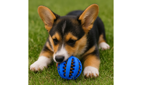 Distributore di Snack per Cani – Giocattolo Interattivo in Gomma