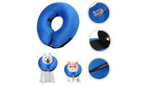 Collare Gonfiabile per Cani - Collare Regolabile per il Recupero degli Animali Domestici Collare Gonfiabile per Cani - Collare Regolabile per il Recupero degli Animali Domestici