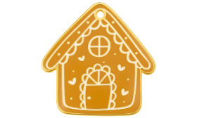 Targhetta Incisa Casetta di Pan di Zenzero