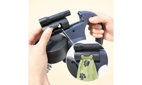 Guinzaglio doppio retrattile anti-attorcigliamento con luce LED – doppio guinzaglio da 3 m per due cani