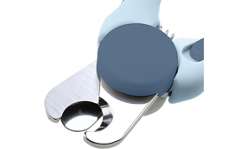 Tagliaunghie per cane blu con protezione di sicurezza, lame in acciaio inossidabile affilate, adatto per cani e gatti.