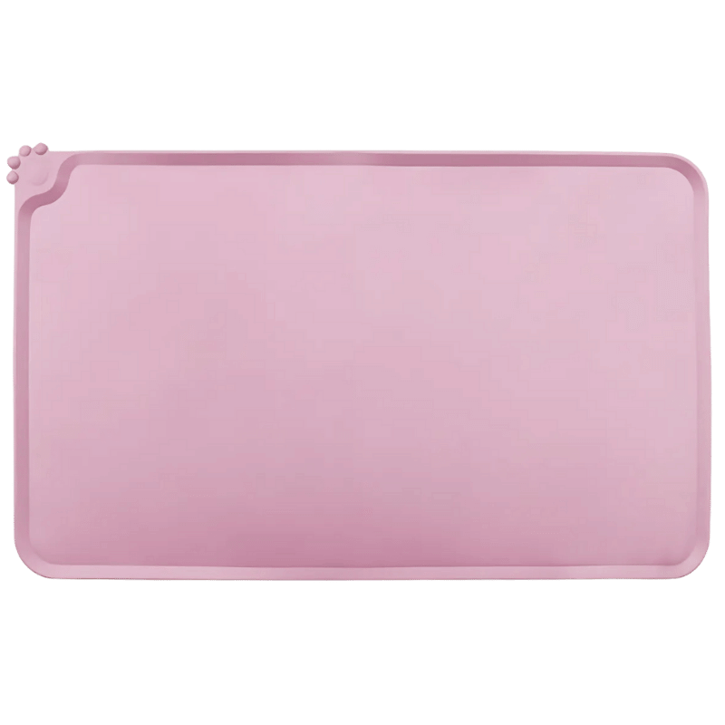 Tappetino Sottociotola in Silicone Impermeabile con Bordi Rialzati – Perfetto per Ciotole da Cane